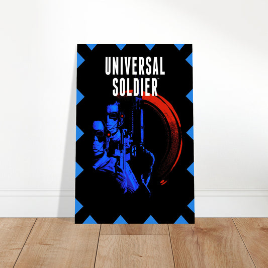 Universal Soldier Poster – Cyborg Action Hero 1992 Wall Art Decor 2