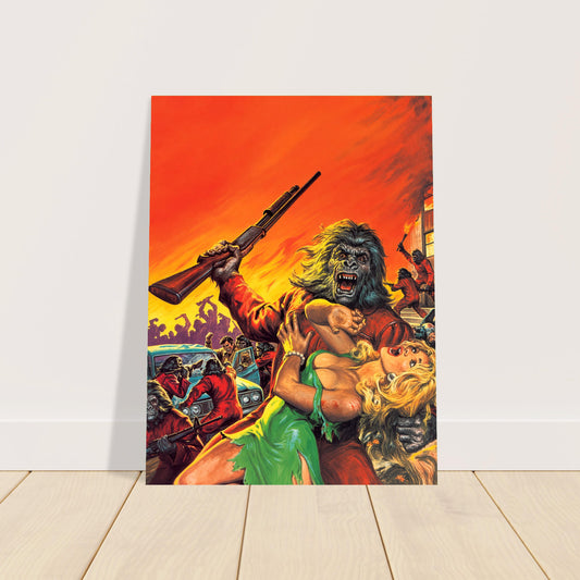 Earl Norem Planet of the Apes Magazine #21 Cover Poster 1976 Wall Art Decor 2
