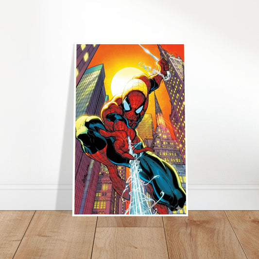 SPIDER-MAN MARVEL COMIC COVER POSTER – J. SCOTT CAMPBELL ART – ISSUE #50 (2003) 2