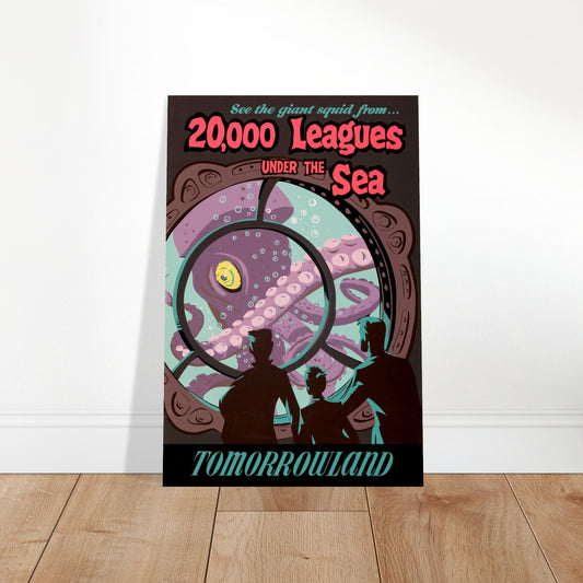 20,000 LEAGUES UNDER THE SEA - TOMORROWLAND ATTRACTION POSTER 2