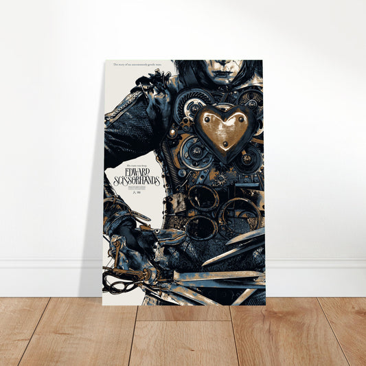 Edward Scissorhands Movie Poster 2025 – Tim Burton Film Art Wall Art Decor 2