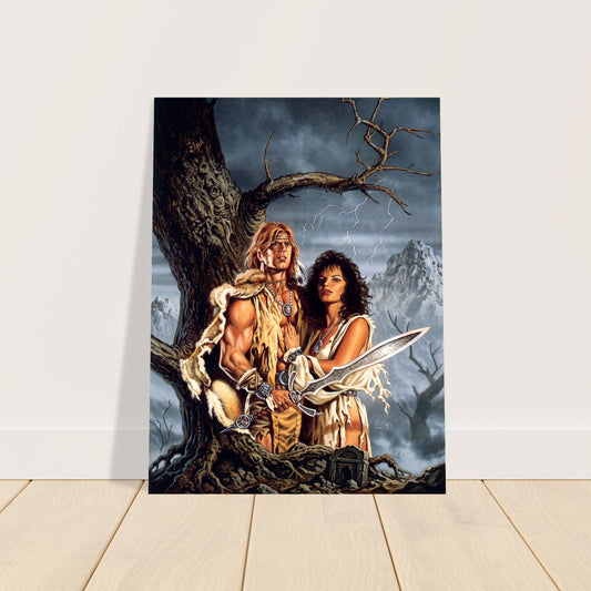 TANIS SHADOW YEARS BY CLYDE CALDWELL POSTER D&D FANTASY WALLART DECOR 2