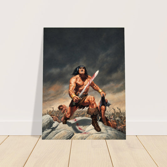 Conan The Barbarian Poster by Bob Larkin (1979) - Unframed 2