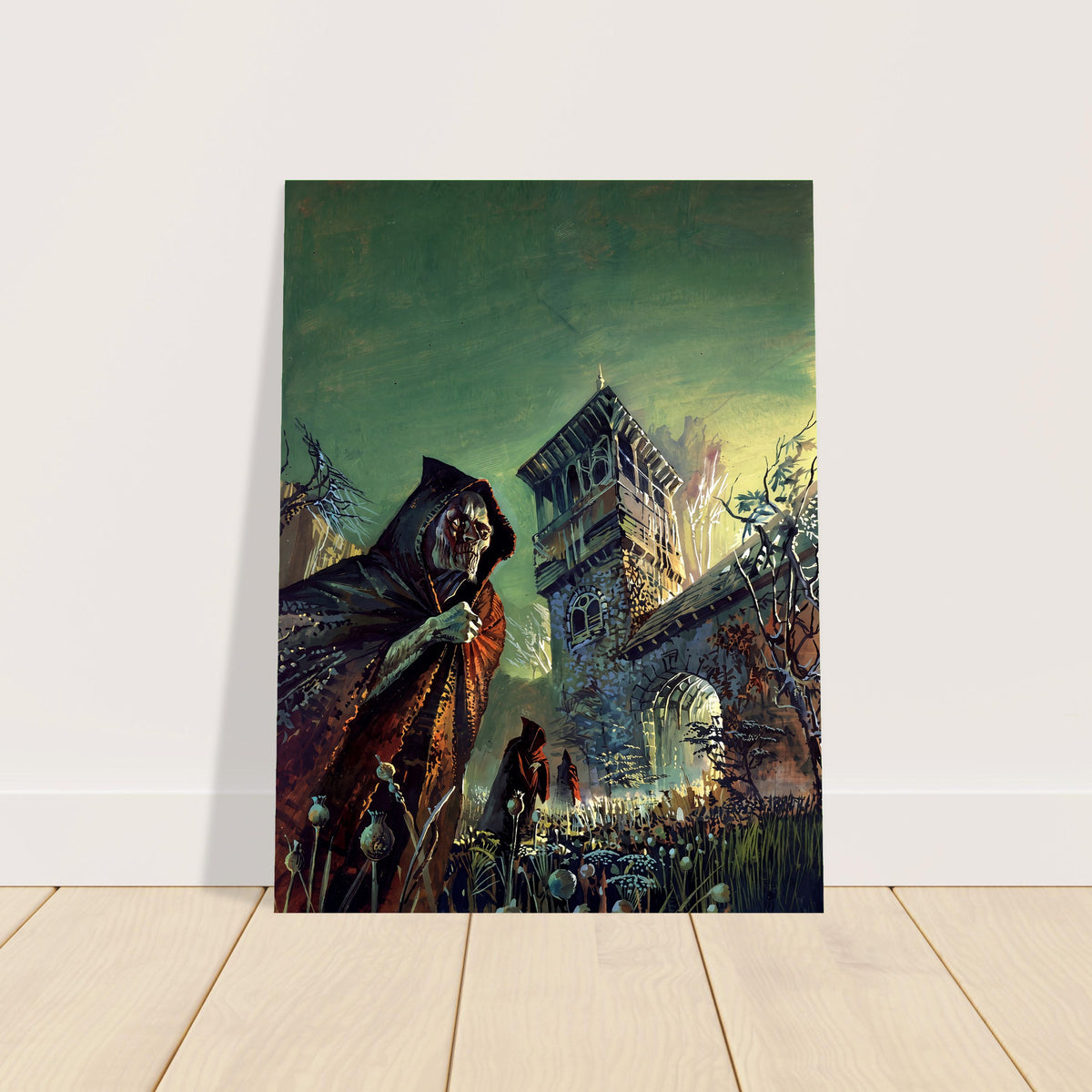 The Silent Vigil by Bruce Pennington 1975 Poster – Dark Fantasy Tower 2