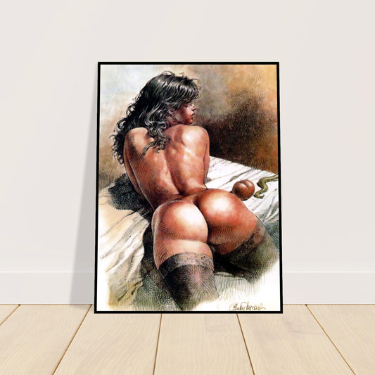DRUUNA - SENSUAL SCI-FI PIN-UP POSTER - CLASSIC EROTIC BY SERPIERI 2