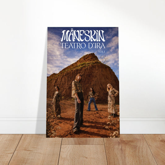 Måneskin Poster – Teatro D'Ira Album - BAND PROMO STYLE WALL ART BAND FAN DECO 2