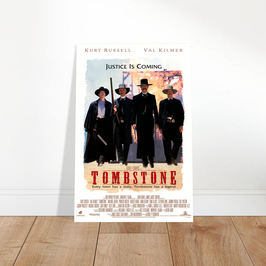 Tombstone (1993) Movie Poster - Kurt Russell, Val Kilmer Western 2