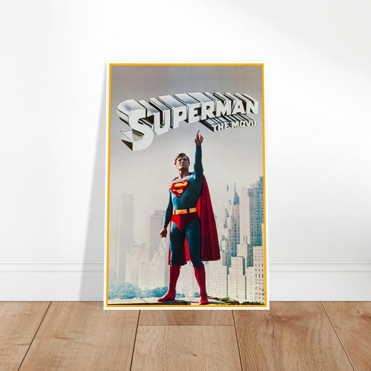 Superman The Movie 1978 Poster Art Print - Christopher Reeve - Wall Decor 2