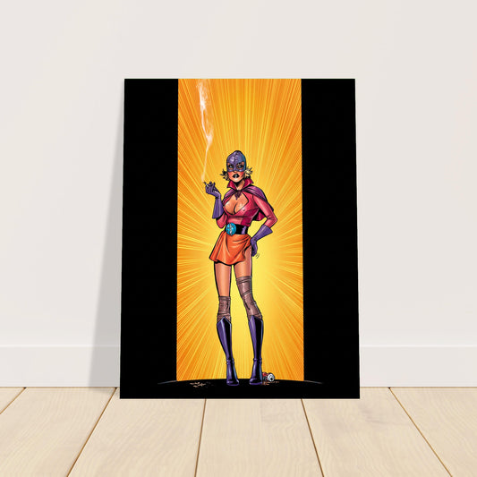 Amanda Conner Pro Poster - Vintage Comic Art Style Character 2