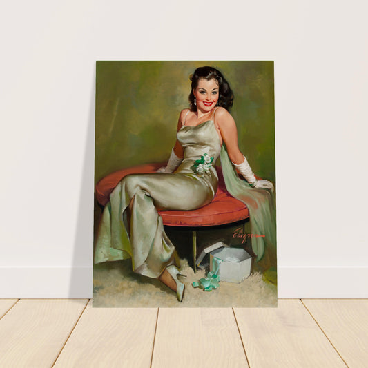 Captivating by Gil Elvgren (1950) Vintage Poster - Classic Pin-Up Art 2