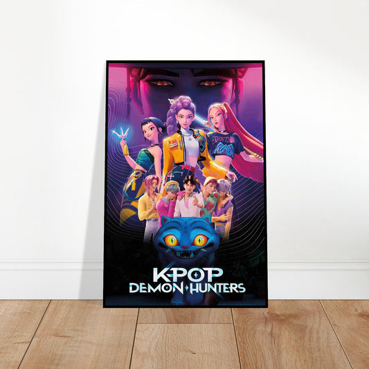 K-POP DEMON HUNTERS POSTER – ANIME KPOP GIRLS WALL ART PRINT UNFRAMED 2