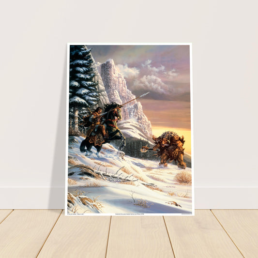 Shadamehr Encounters Baakish Vaah - Shadamehr vs. Baakish Vaah by Larry Elmore 2