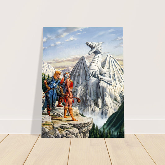 Dragon Mystery - Dragons of Mystery Dragonlance Cover Art by Larry Elmore (1985) 2