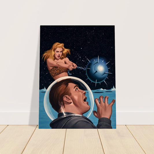 This Planet Is Mine by Edward Valigursky 1956 Sci-Fi Poster Wall Art Decor 2