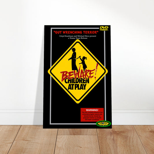 Beware Children at Play 1989 Cult Horror Movie Poster Wall Art Decor 2