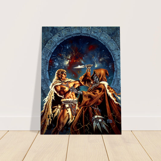 THE HUNTER BY CLYDE CALDWELL POSTER D&D FANTASY VIBRANT-COLORED WALLART 2