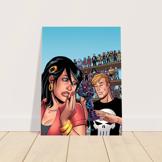 Amanda Conner Marvel Comic Art Poster - Pop Culture Heroes 2