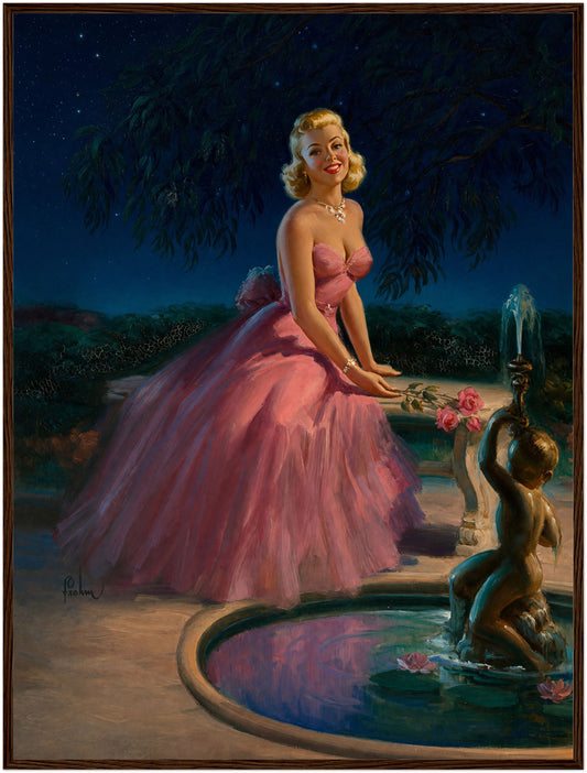 Art Frahm Patience in Pink (1952) - Framed Poster 2