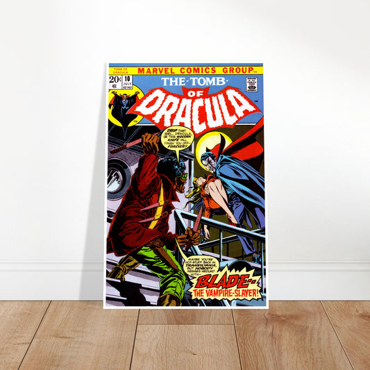 TOMB OF DRACULA 10 BLADE VAMPIRE SLAYER HORROR POSTER 2