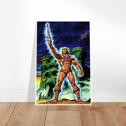 He-Man Masters of the Universe Poster – Earl Norem Art, MOTU Wall Decor 2