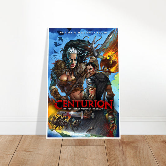 CENTURION 2010 SIMON BISLEY MOVIE POSTER NEIL MARSHALL ROMAN EPIC FILM 2