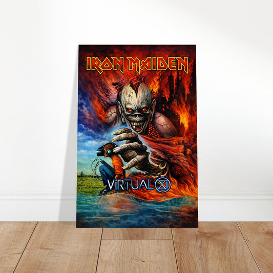 Iron Maiden - Virtual Album Poster - Heavy Metal Art 2
