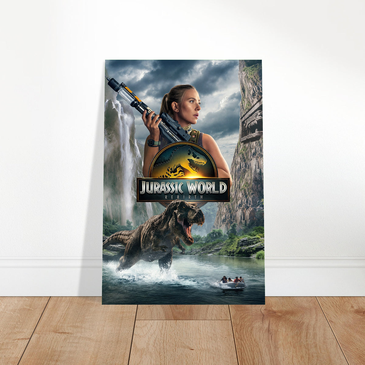 Jurassic World Rebirth 2025 Movie Poster – Dinosaur Action Adventure 2