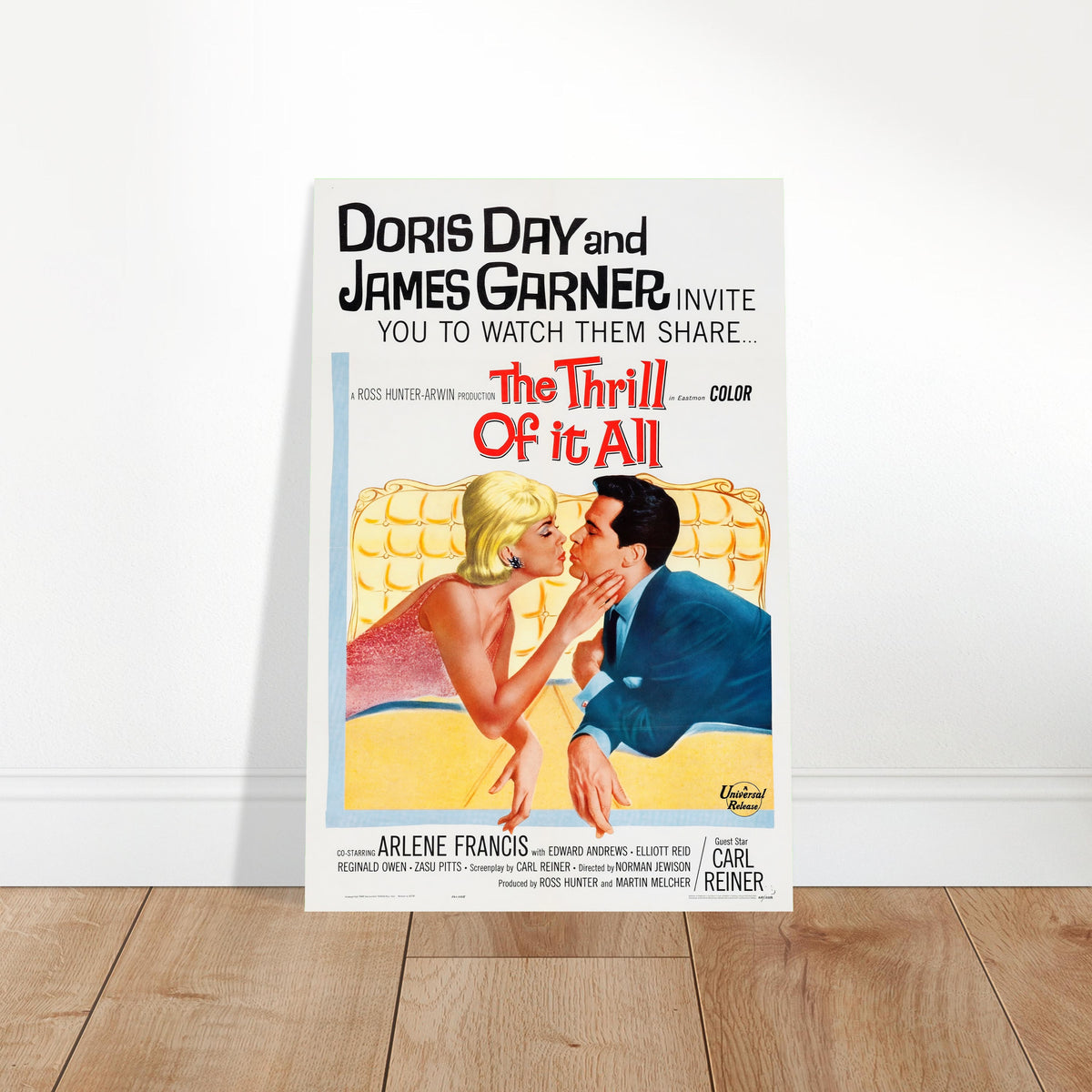 The Thrill of It All (1963) Movie Poster – Doris Day & James Garner 2