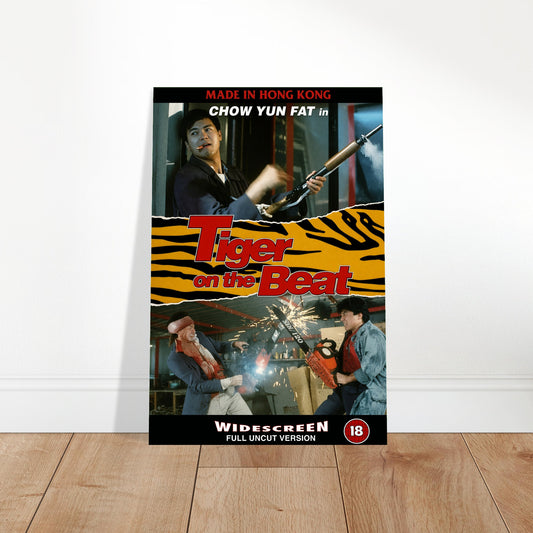 Tiger on the Beat 1988 Movie Poster – Chow Yun Fat Action Wall Art Decor 2
