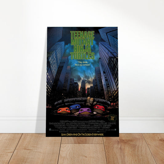 Teenage Mutant Ninja Turtles 1990 Movie Poster - Classic Action 2