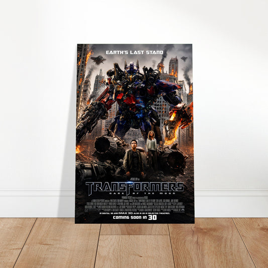 Transformers Dark of the Moon 2011 Movie Poster | Action Sci-Fi 2