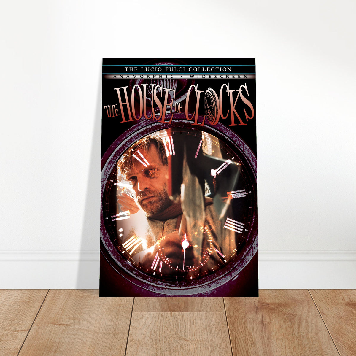 The House of Clocks 1989 Movie Poster – Horror Film Clock Art Wall Art Decor 2