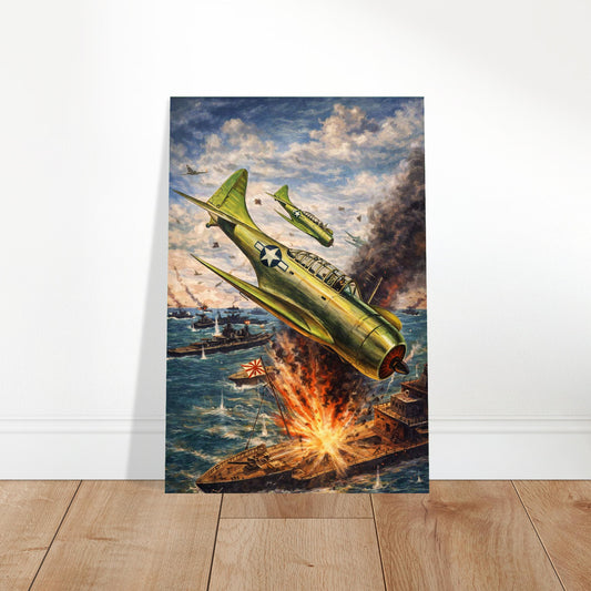 DARE DEVIL ACES POSTER WWII DOGFIGHT PULP ART EXPLOSIVE AERIAL BATTLE ACTION 2