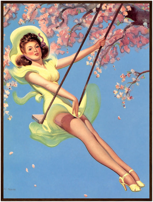 Art Frahm Swinging Into Summer (1945) - Framed Poster 2