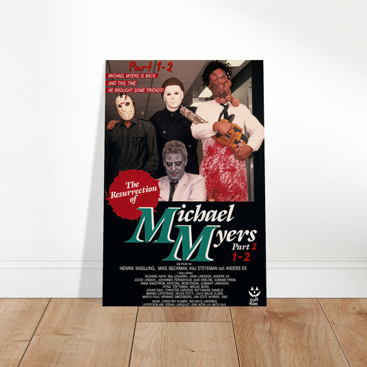 The Resurrection of Michael Myers Part 2 1989 Horror Poster Wall Art Decor 2