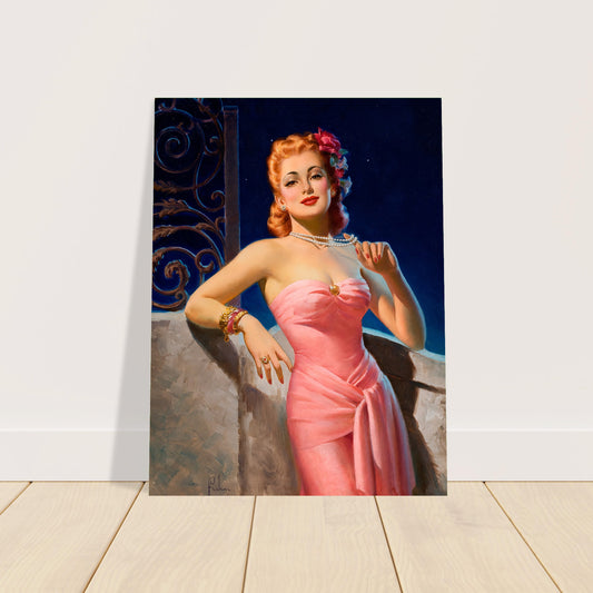 Peg O' My Heart by Art Frahm 1955 Poster – Vintage Pin-Up Woman Wall Art Decor 2