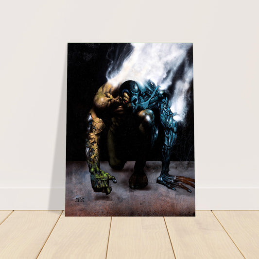 SIMON BISLEY TERMINATOR POSTER – CYBORG WARRIOR 1991 Wall Art Decor 2