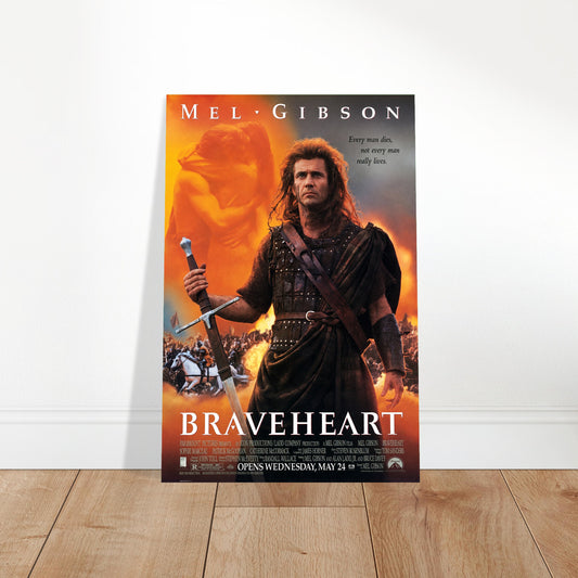 Braveheart (1995) Mel Gibson Epic Action Movie Poster 2