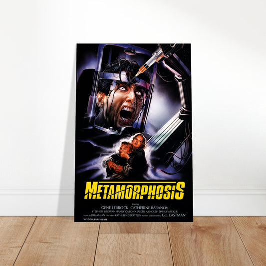 Metamorphosis 1990 Movie Poster – Sci-Fi Horror Classic Wall Art Decor 2