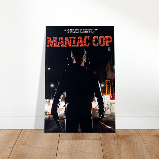 Maniac Cop 1988 Movie Poster – Cult Classic Horror Film Art Wall Art Decor 2