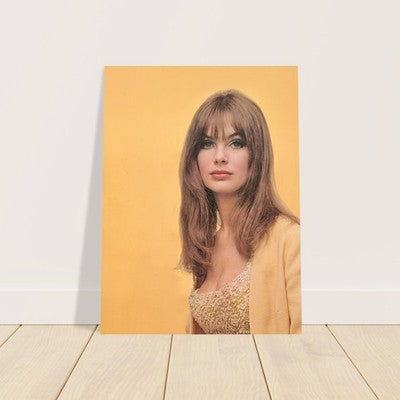 Portrait of Jean Shrimpton 1965 Fashion Poster – Iconic 60s Model 2