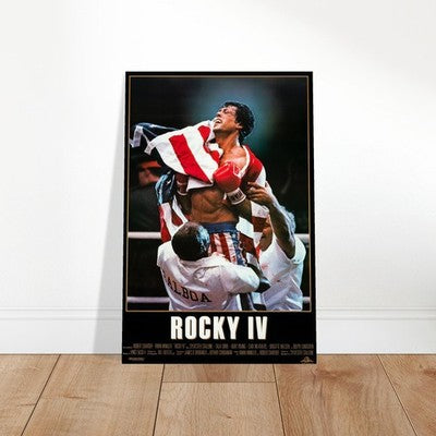 Rocky IV Movie Poster - Classic 1985 Boxing Drama Art Print 2