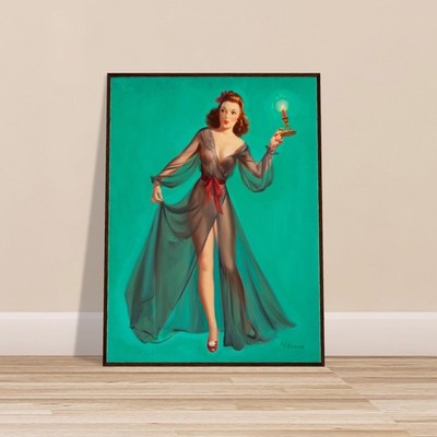 Art Frahm Oooh, Is There a Man In the House (1949) Framed Poster 2