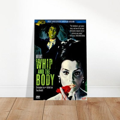 Whip and the Body Movie Poster 1963 – Horror Film Classic 2