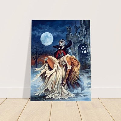 THE HOUSE ON GRYPHON HILL BY CLYDE CALDWELL POSTER FANTASY RPG VIBRANT 2