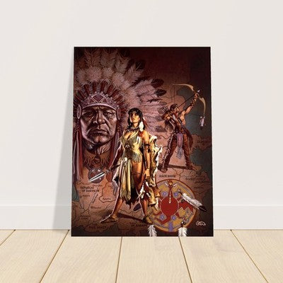 THE ATRUAGHIN CLANS BY CLYDE CALDWELL POSTER D&D FANTASY WALLART VIBRANT 2