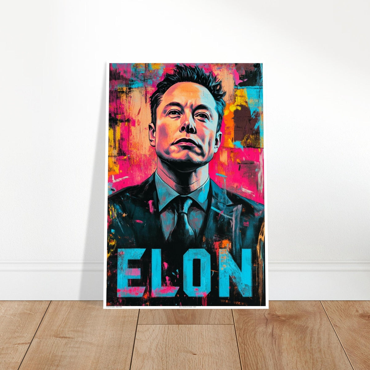 Elon is Pop Poster – Kore Studios Original Art (2023) 2