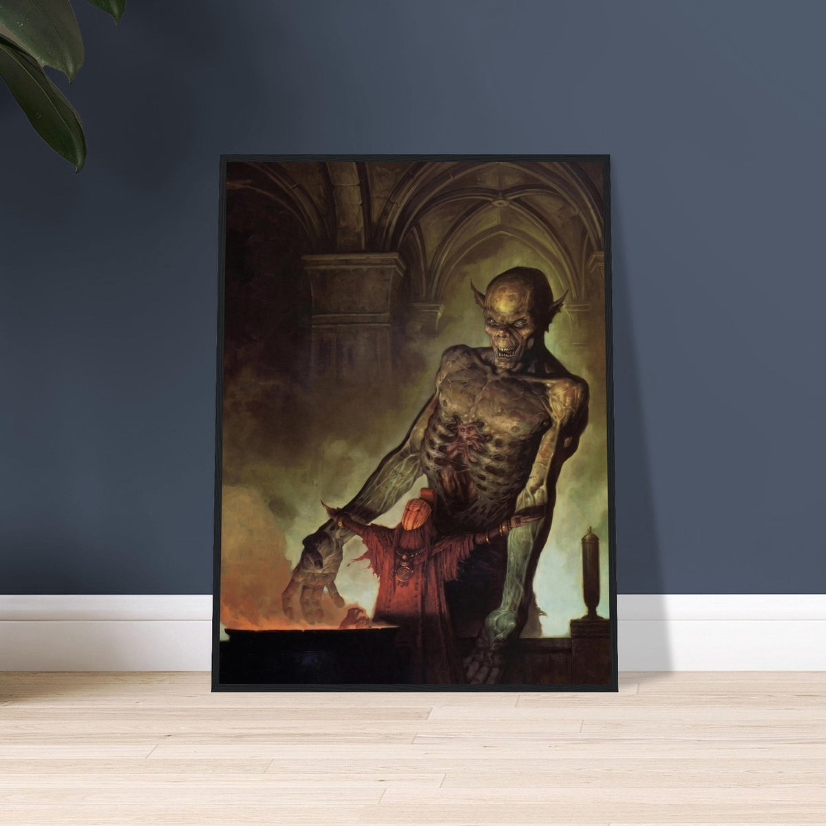 Offerings by Gerald Brom (1996) - Framed Poster 24in x 32in 2