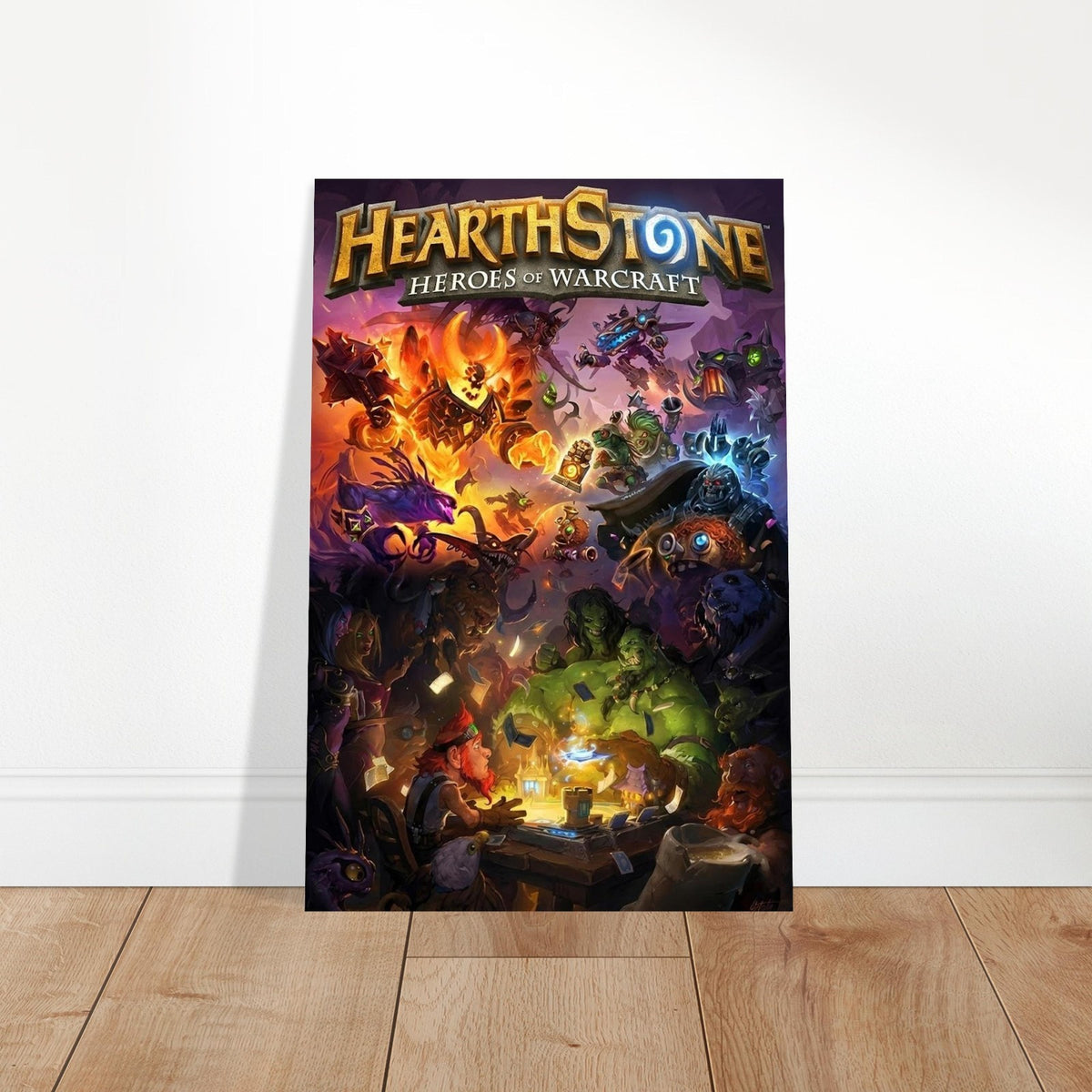 HEARTHSTONE POSTER HEROES OF WARCRAFT FANTASY CARD GAME TAVERN BRAWL ART 2