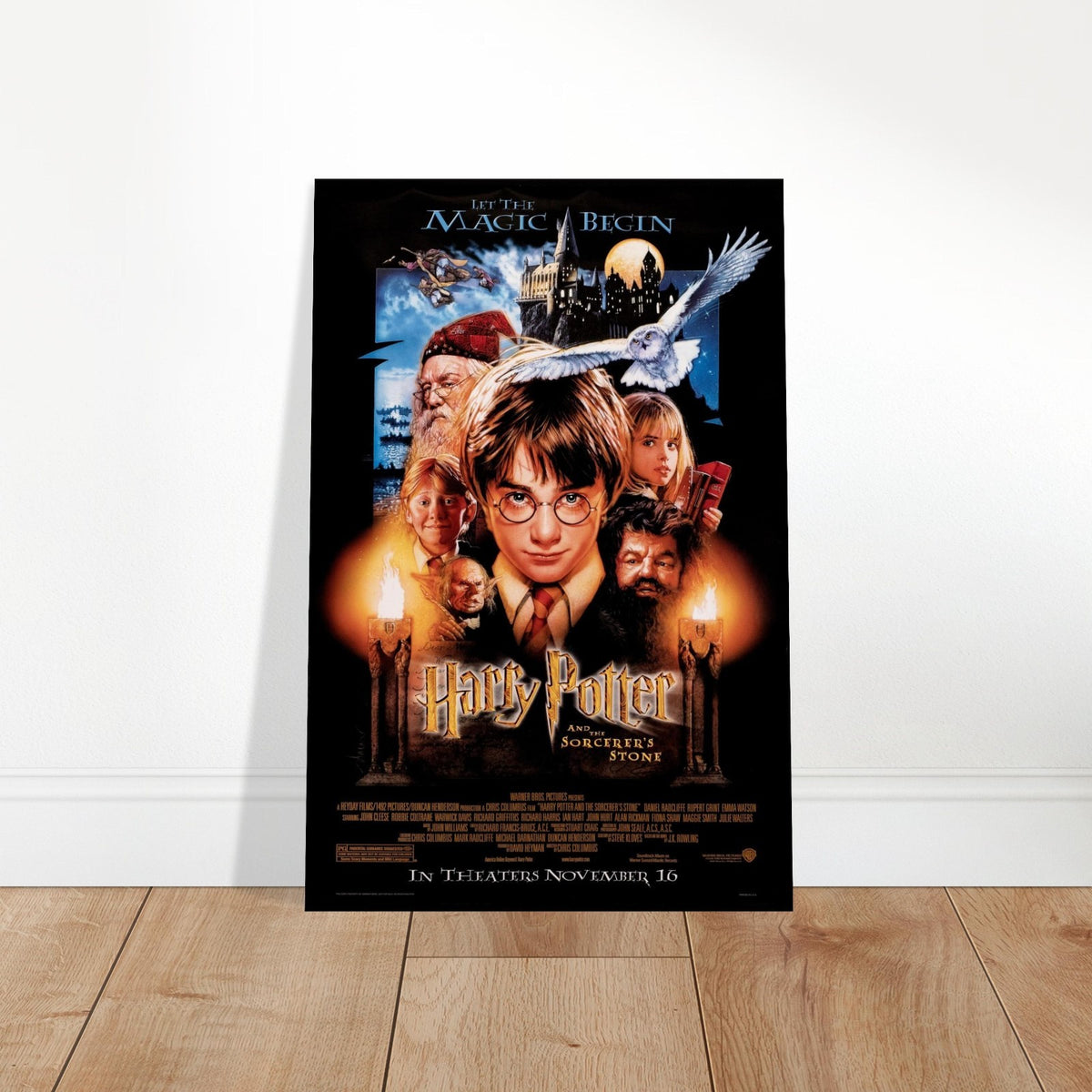 Harry Potter And The Sorcerer's Stone Movie Poster - Top Quality 2